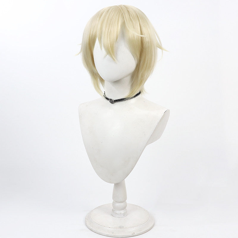 Anime Cosplay Wigs Higekiri Touken Ranbu Online Light Blue Wigs