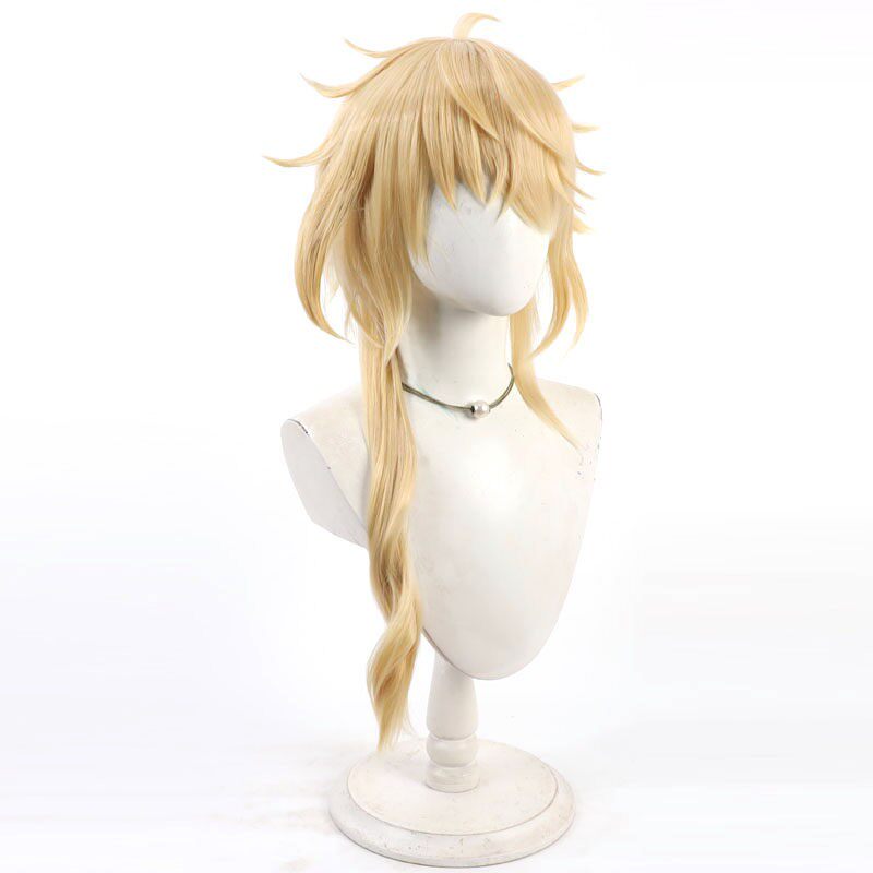 Anime Cosplay Wigs Ichimonji Norimune Yellow Wigs Touken Ranbu Online