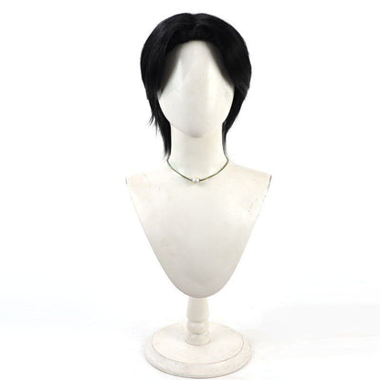 Anime Cosplay Wigs Inaba Gou Black Gradient Fluffy Wig Touken Ranbu Online