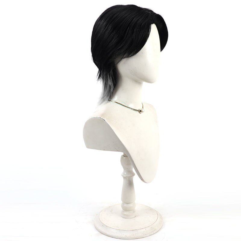 Anime Cosplay Wigs Inaba Gou Black Gradient Fluffy Wig Touken Ranbu Online