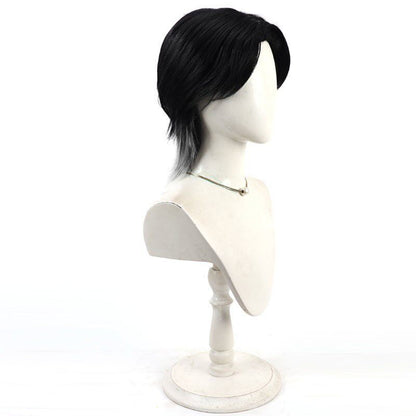 Anime Cosplay Wigs Inaba Gou Black Gradient Fluffy Wig Touken Ranbu Online