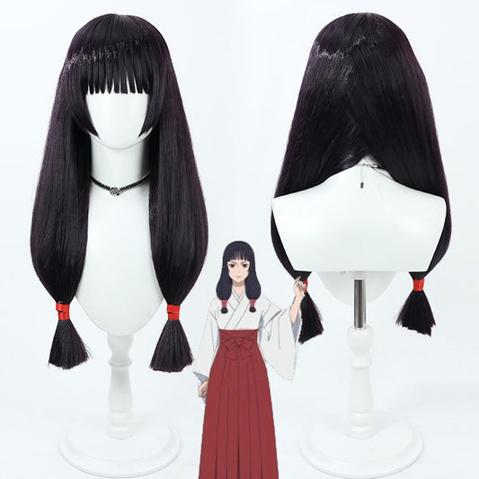 Anime Cosplay Wigs Iori Utahime Purple Wigs Jujutsu Kaisen Season 2