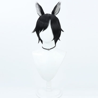 Anime Cosplay Wigs Izutsumi Black Wigs Delicious in Dungeon