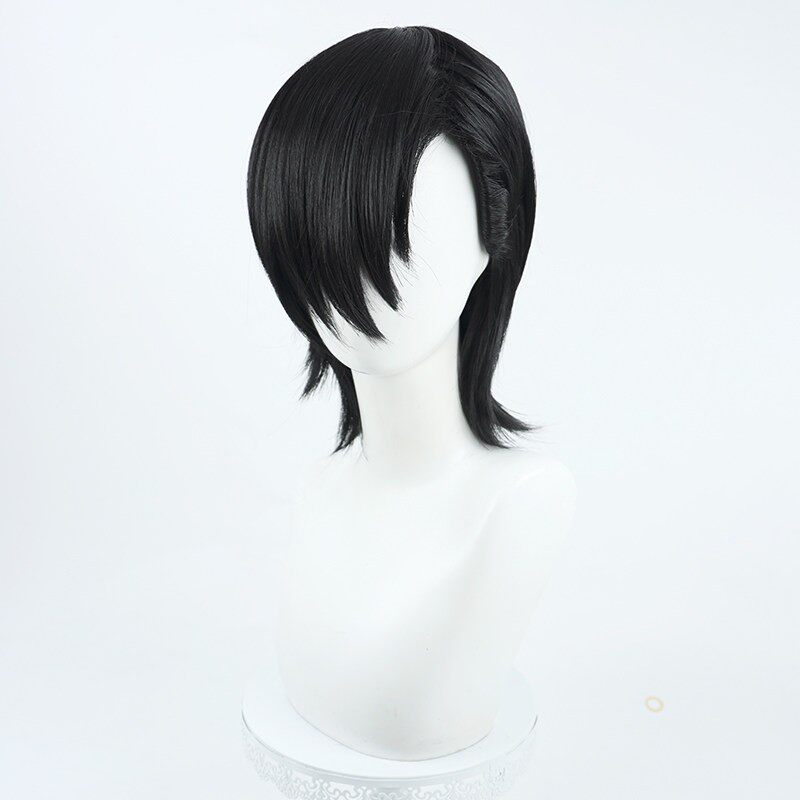Anime Cosplay Wigs Junpei Yoshino Black Wigs Jujutsu Kaisen