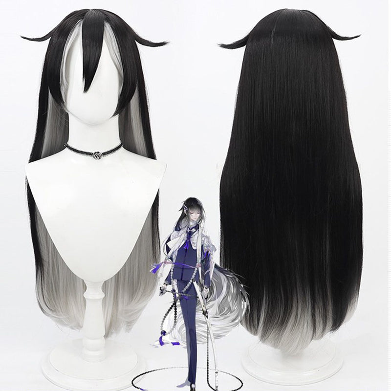 Anime Cosplay Wigs Juzumaru Tsunetsugu Touken Ranbu Online Two-tone Wigs