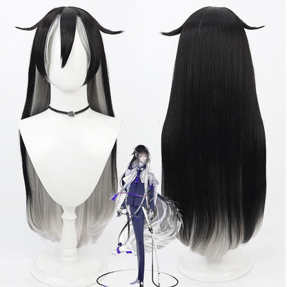 Anime Cosplay Wigs Juzumaru Tsunetsugu Touken Ranbu Online Two-tone Wigs