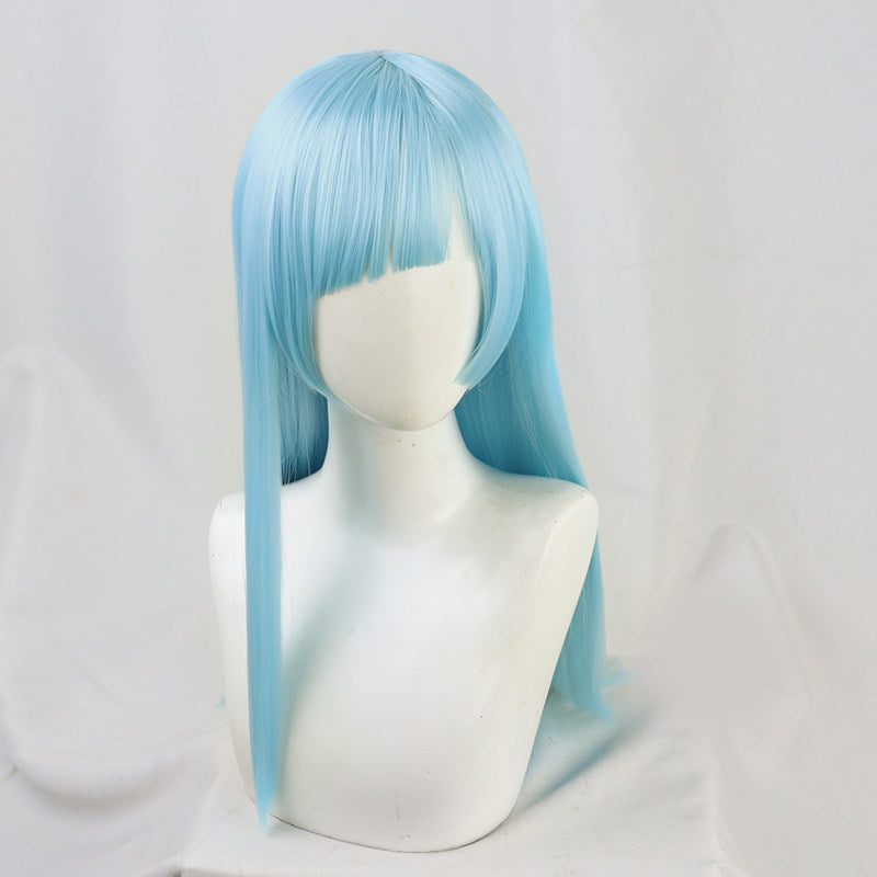 Anime Cosplay Wigs Kasumi Miwa Long Straight Wigs Jujutsu Kaisen
