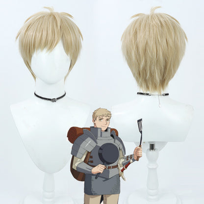 Anime Cosplay Wigs Laios Touden Delicious in Dungeon Yellow Wigs