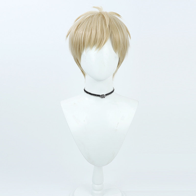 Anime Cosplay Wigs Laios Touden Delicious in Dungeon Yellow Wigs