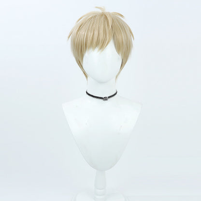 Anime Cosplay Wigs Laios Touden Delicious in Dungeon Yellow Wigs