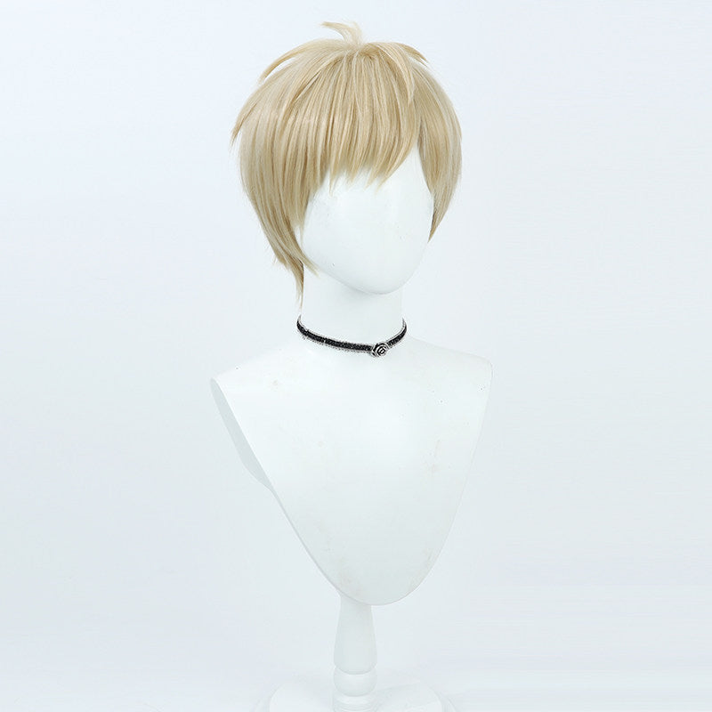 Anime Cosplay Wigs Laios Touden Delicious in Dungeon Yellow Wigs