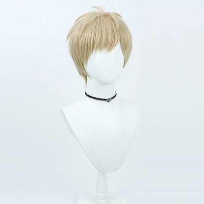 Anime Cosplay Wigs Laios Touden Delicious in Dungeon Yellow Wigs