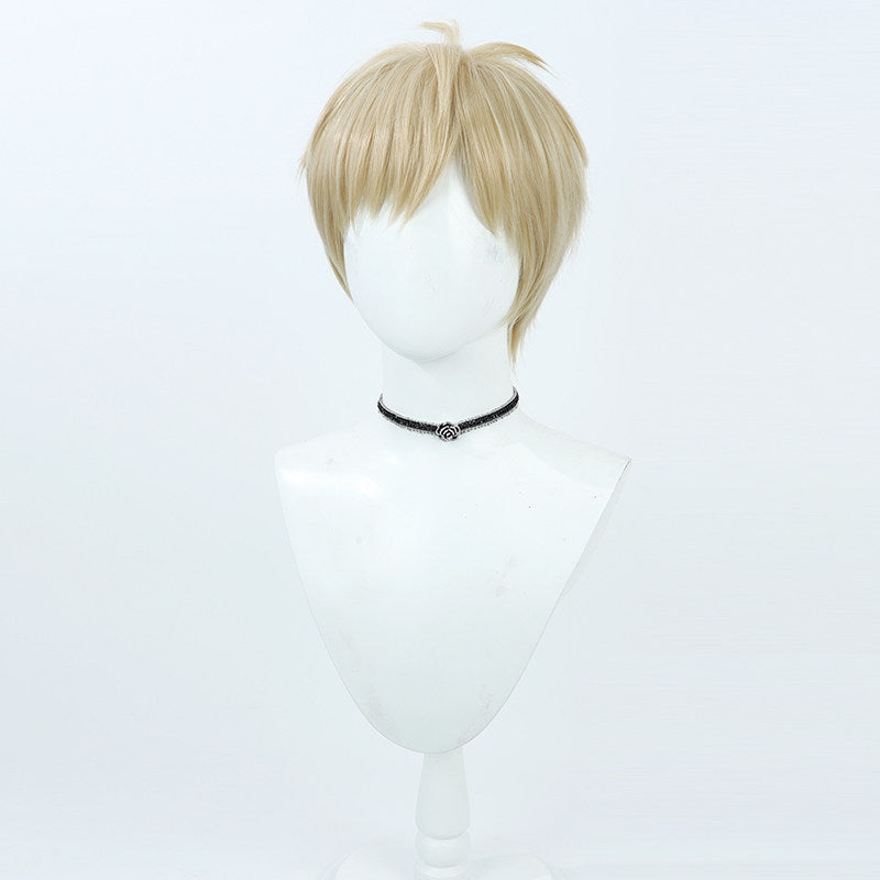 Anime Cosplay Wigs Laios Touden Delicious in Dungeon Yellow Wigs