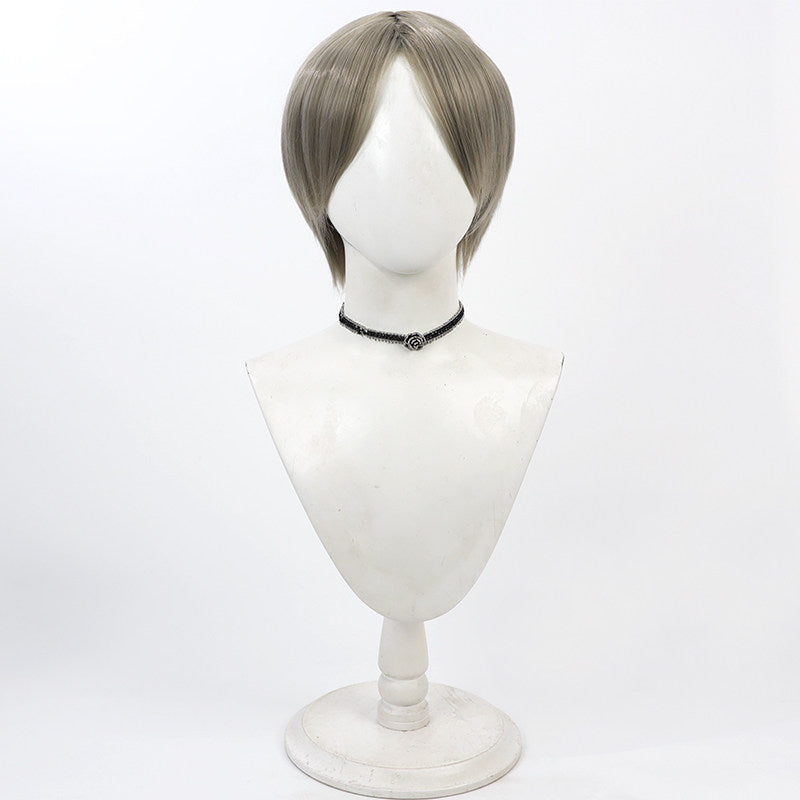 Anime Cosplay Wigs Mashle: Magic and Muscles Answer Shinri Dark Grey Wigs