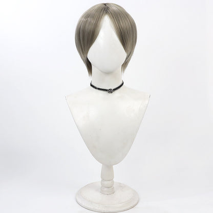 Anime Cosplay Wigs Mashle: Magic and Muscles Answer Shinri Dark Grey Wigs