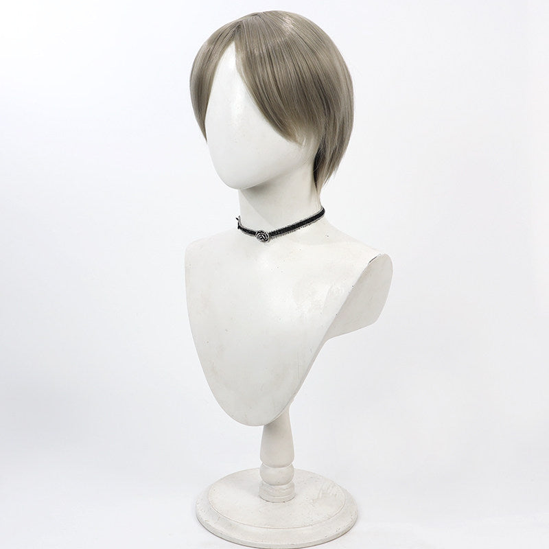 Anime Cosplay Wigs Mashle: Magic and Muscles Answer Shinri Dark Grey Wigs
