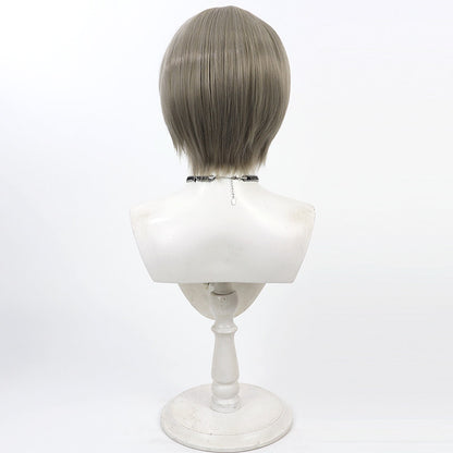 Anime Cosplay Wigs Mashle: Magic and Muscles Answer Shinri Dark Grey Wigs