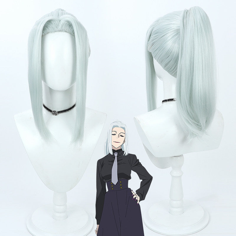Anime Cosplay Wigs Mei Mei Mint Blue Wigs Jujutsu Kaisen Season 2