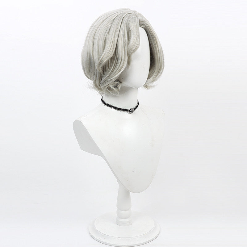 Anime Cosplay Wigs Mithrun Grey Wigs Delicious in Dungeon