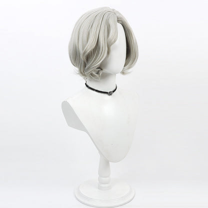 Anime Cosplay Wigs Mithrun Grey Wigs Delicious in Dungeon
