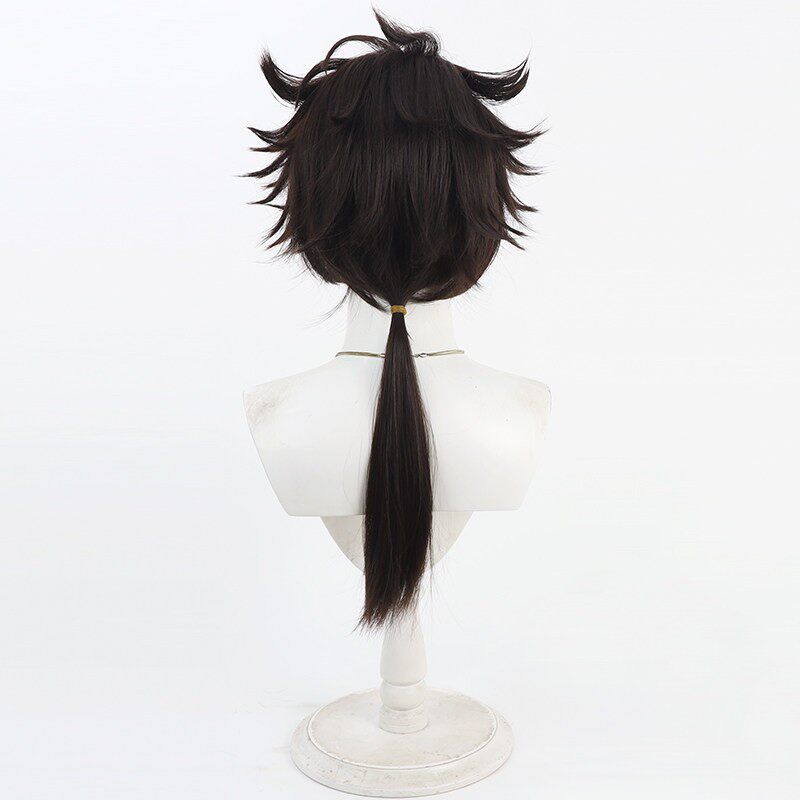 Anime Cosplay Wigs Mutsunokami Yoshiyuki Brown Wigs Touken Ranbu Online