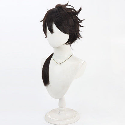 Anime Cosplay Wigs Mutsunokami Yoshiyuki Brown Wigs Touken Ranbu Online