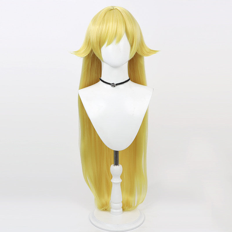 Anime Cosplay Wigs Nisemonogatari Shinobu Oshino Yellow Wigs