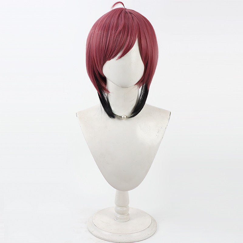 Anime Cosplay Wigs Omokage Wine Red Gradient Wigs Touken Ranbu Online