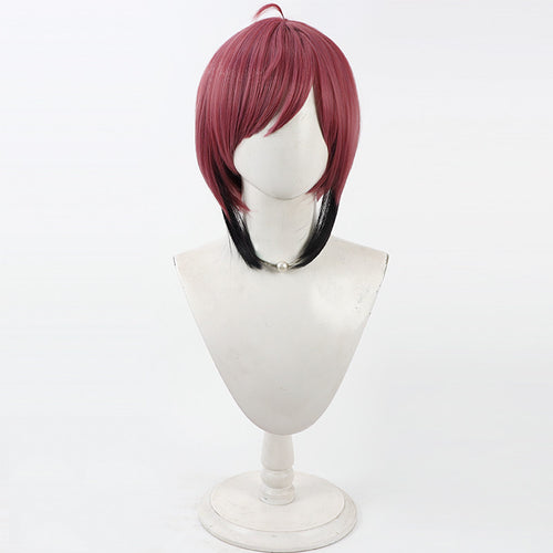 Anime Cosplay Wigs Omokage Wine Red Gradient Wigs Touken Ranbu Online