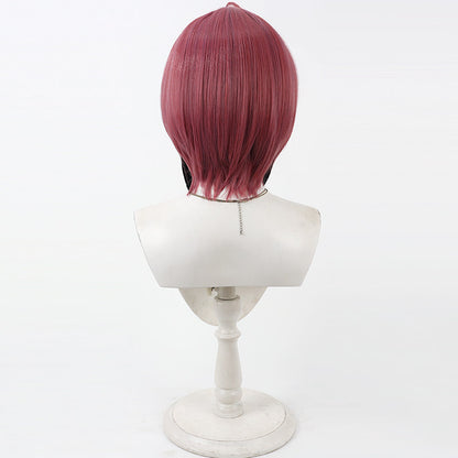 Anime Cosplay Wigs Omokage Wine Red Gradient Wigs Touken Ranbu Online