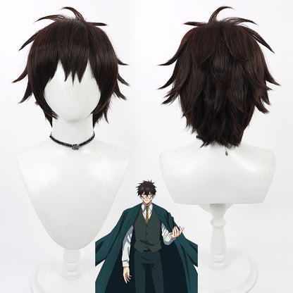 Anime Cosplay Wigs Orter Mádl Brown Wigs Mashle: Magic and Muscles