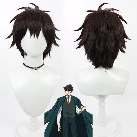 Anime Cosplay Wigs Orter Mádl Brown Wigs Mashle: Magic and Muscles