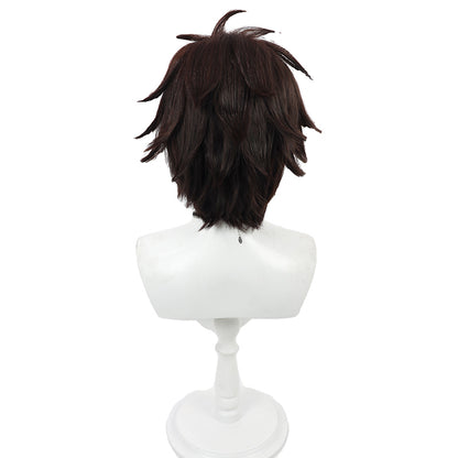 Anime Cosplay Wigs Orter Mádl Brown Wigs Mashle: Magic and Muscles