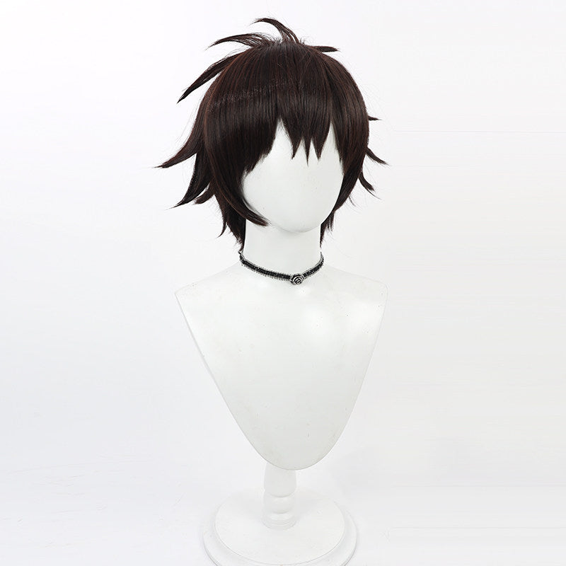 Anime Cosplay Wigs Orter Mádl Brown Wigs Mashle: Magic and Muscles