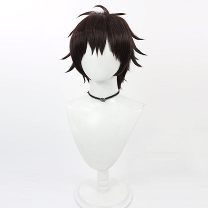 Anime Cosplay Wigs Orter Mádl Brown Wigs Mashle: Magic and Muscles