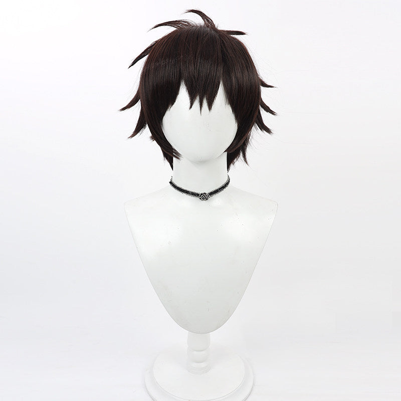 Anime Cosplay Wigs Orter Mádl Brown Wigs Mashle: Magic and Muscles