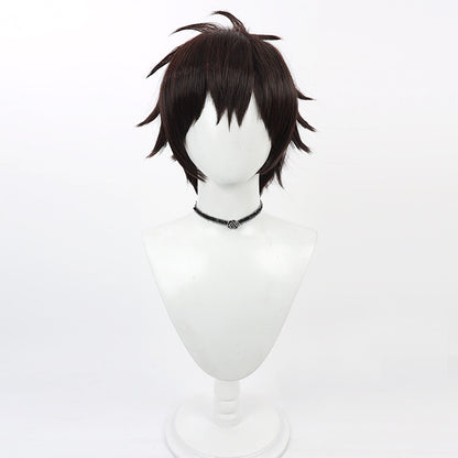 Anime Cosplay Wigs Orter Mádl Brown Wigs Mashle: Magic and Muscles