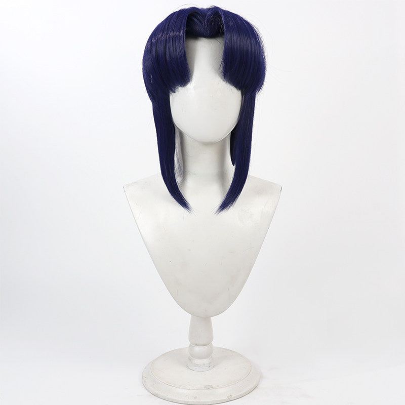 Anime Cosplay Wigs Ranma ½ Akane Tendo Navy Wigs