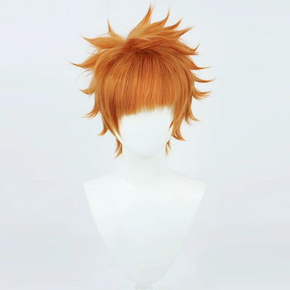 Anime Cosplay Wigs Rensuke Kunigami Orange Wigs