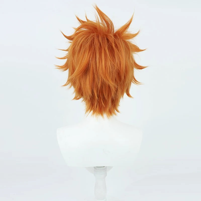 Anime Cosplay Wigs Rensuke Kunigami Orange Wigs