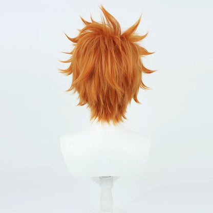 Anime Cosplay Wigs Rensuke Kunigami Orange Wigs