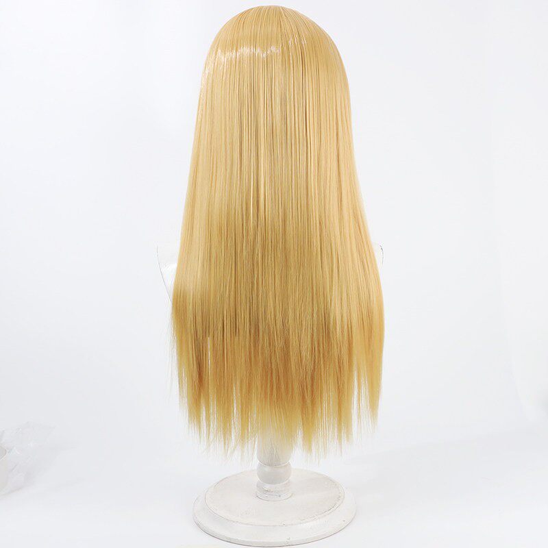 Anime Cosplay Wigs Ruri Dr.STONE Yellow Wigs