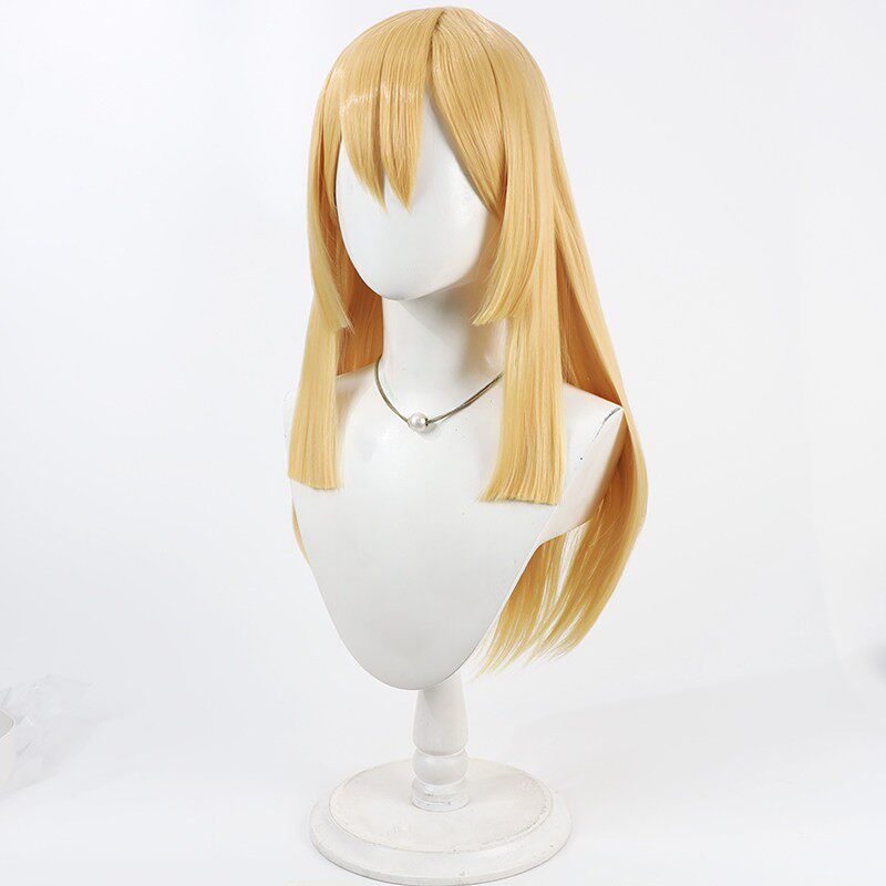 Anime Cosplay Wigs Ruri Dr.STONE Yellow Wigs