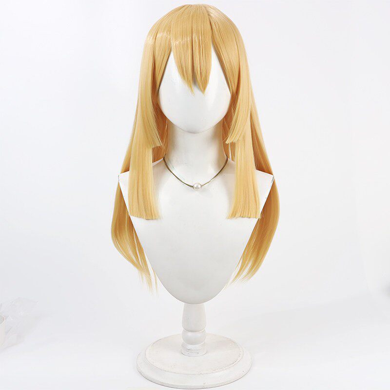 Anime Cosplay Wigs Ruri Dr.STONE Yellow Wigs