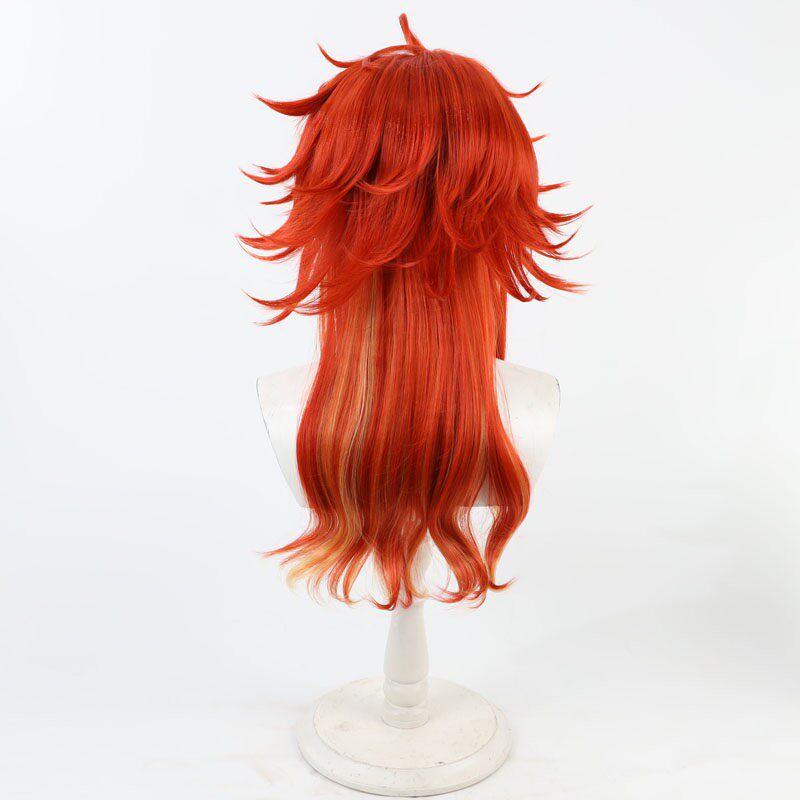 Anime Cosplay Wigs Saburo Kunimune Red Wigs Touken Ranbu Online