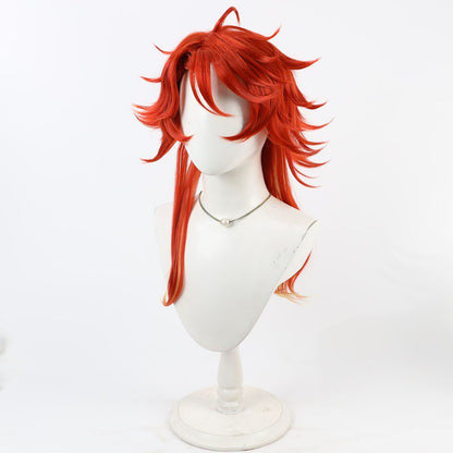 Anime Cosplay Wigs Saburo Kunimune Red Wigs Touken Ranbu Online