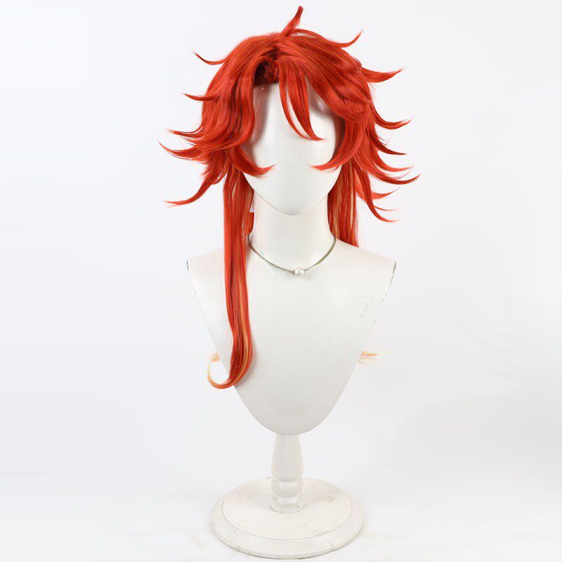 Anime Cosplay Wigs Saburo Kunimune Red Wigs Touken Ranbu Online