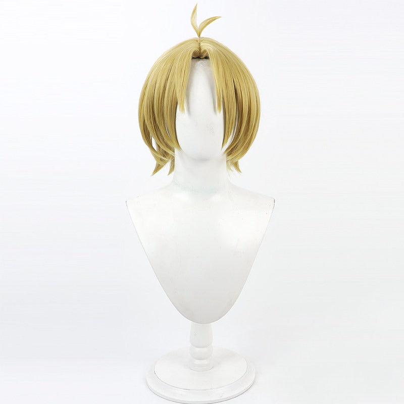 Anime Cosplay Wigs Sakamoto Days Shin Asakura Blonde Wigs