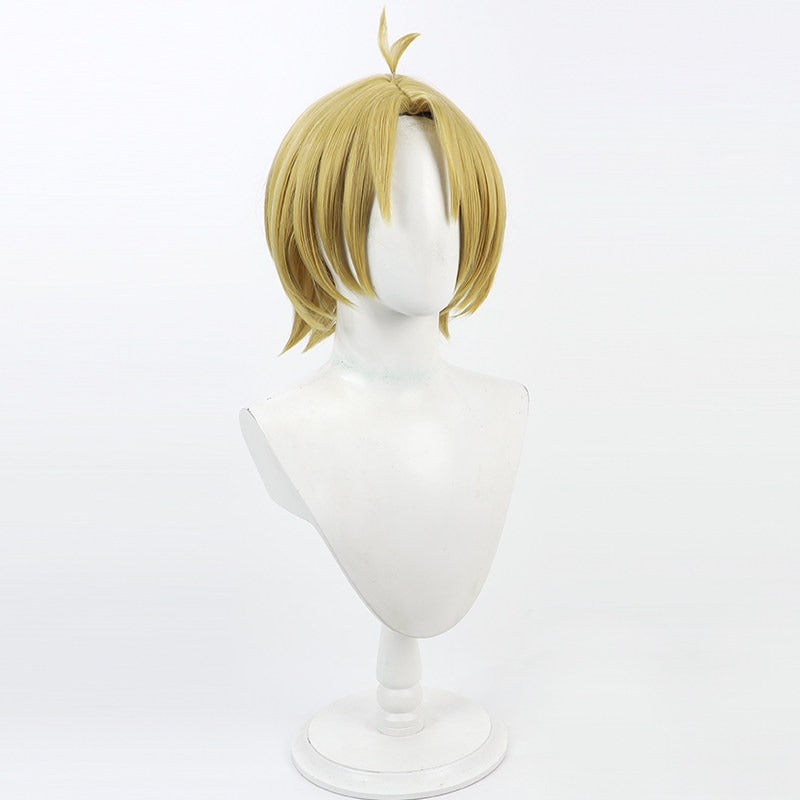 Anime Cosplay Wigs Sakamoto Days Shin Asakura Blonde Wigs