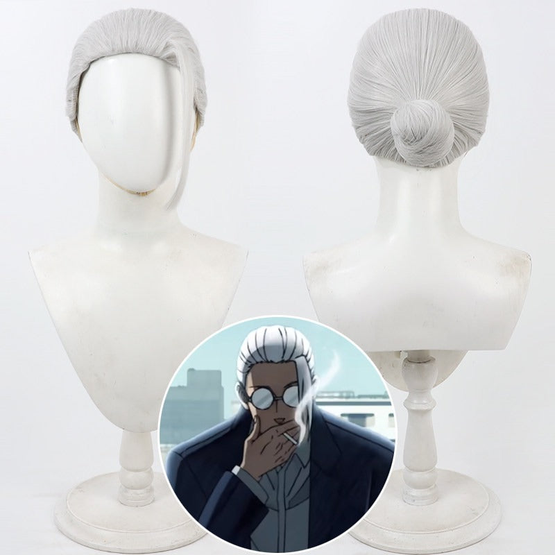 Anime Cosplay Wigs Sakamoto Days Taro Sakamoto White Wigs